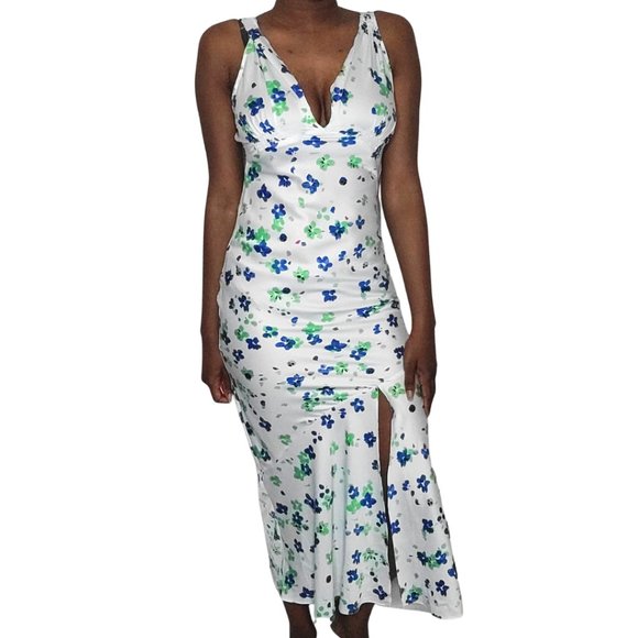 ASOS Dresses & Skirts - ASOS Floral Print V-Neck Dress